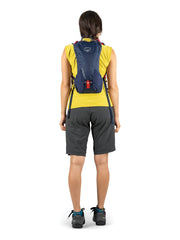 Osprey Kitsuma 3L Teal Reef backpanel and straps for comfortable, low-profile support