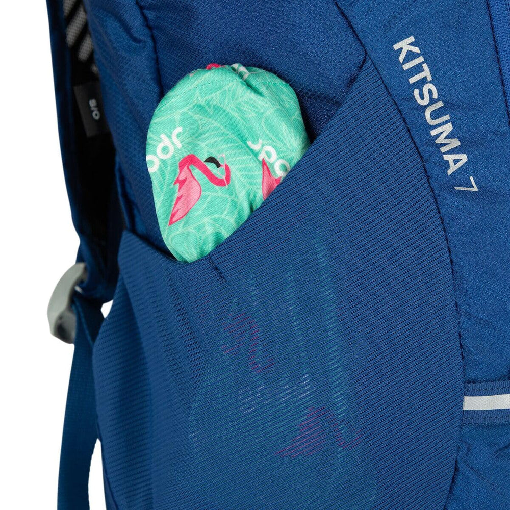 Osprey Kitsuma compact 7L pack with light weight and balance.