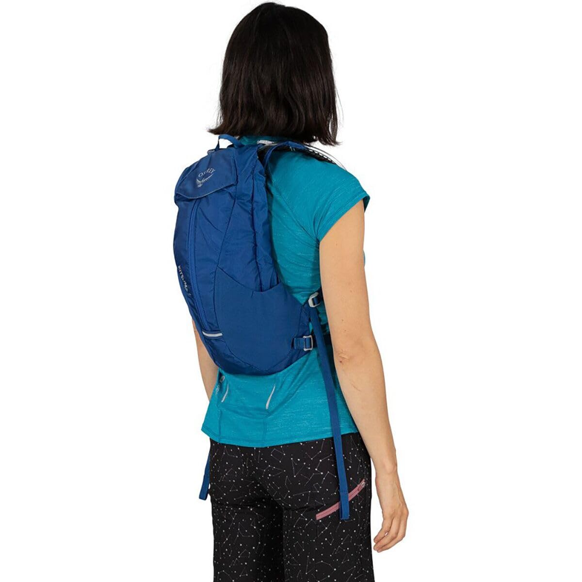 Osprey Kitsuma soft edged shoulder straps reduce pinching during climbs