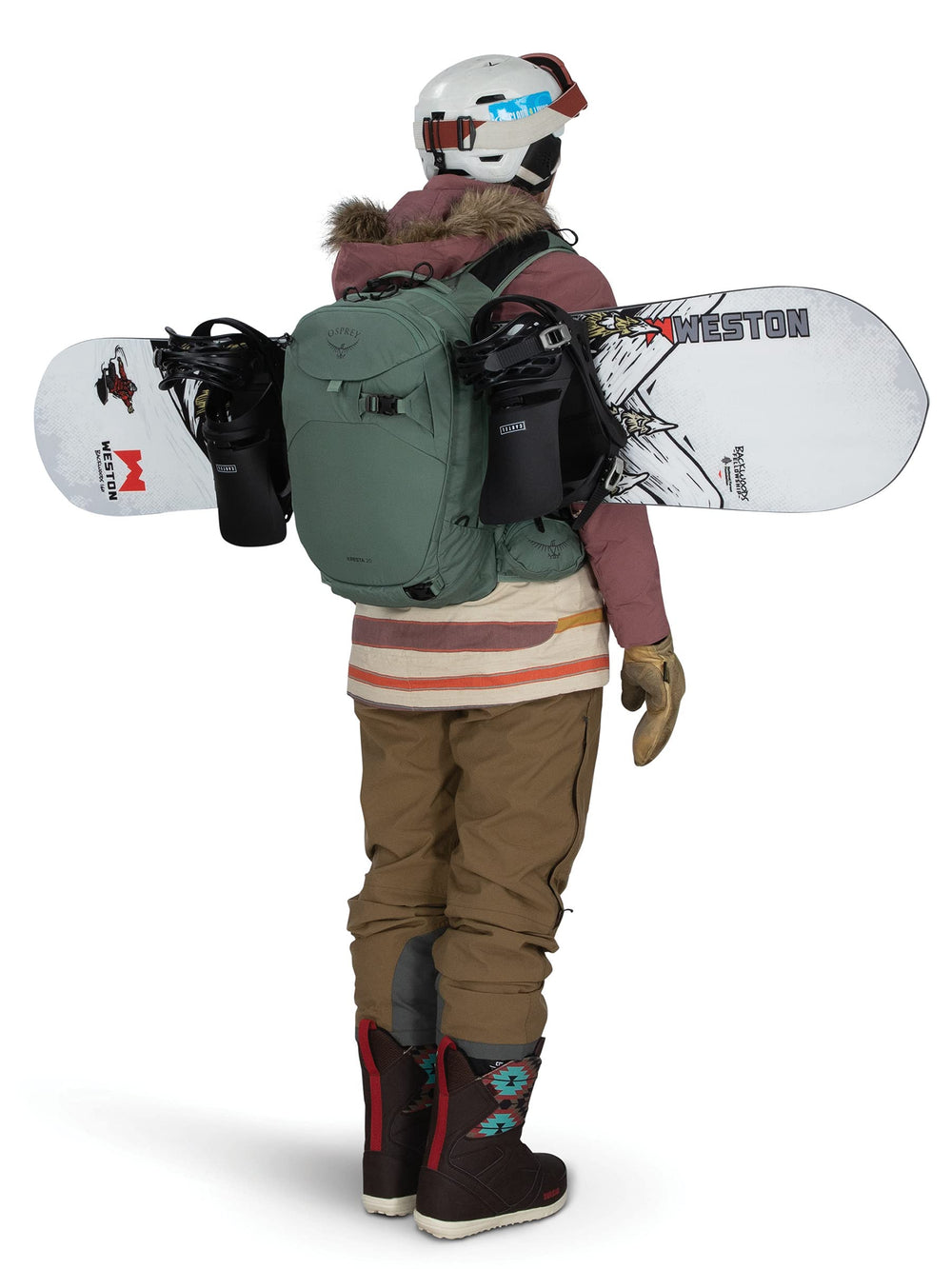 Osprey Kresta 20L bluesign recycled materials for sustainability