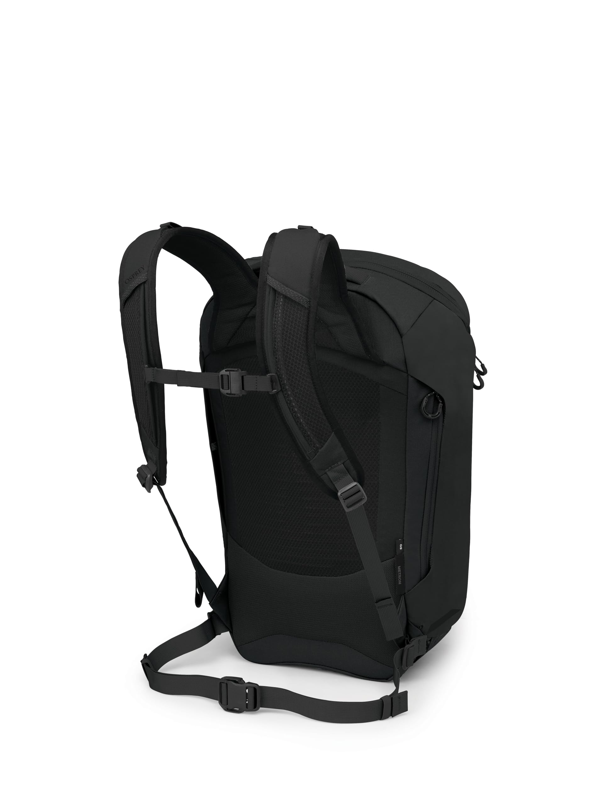 Osprey Metron 24L commuter internal J-zip shoe compartment stores sneakers.