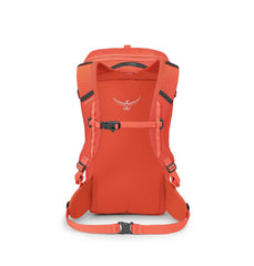 Osprey Mutant 22L hydration sleeve keeps water accessible.