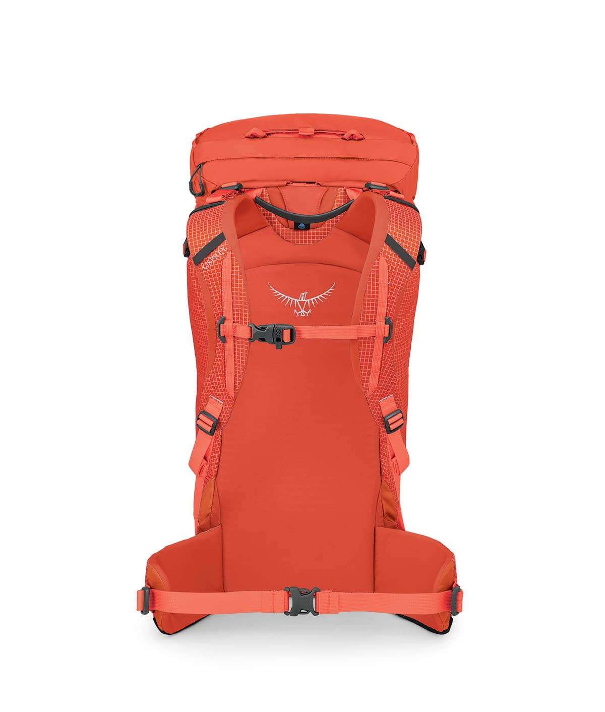 Osprey Mutant 38L top lid pocket in Mars Orange ideal for small essentials