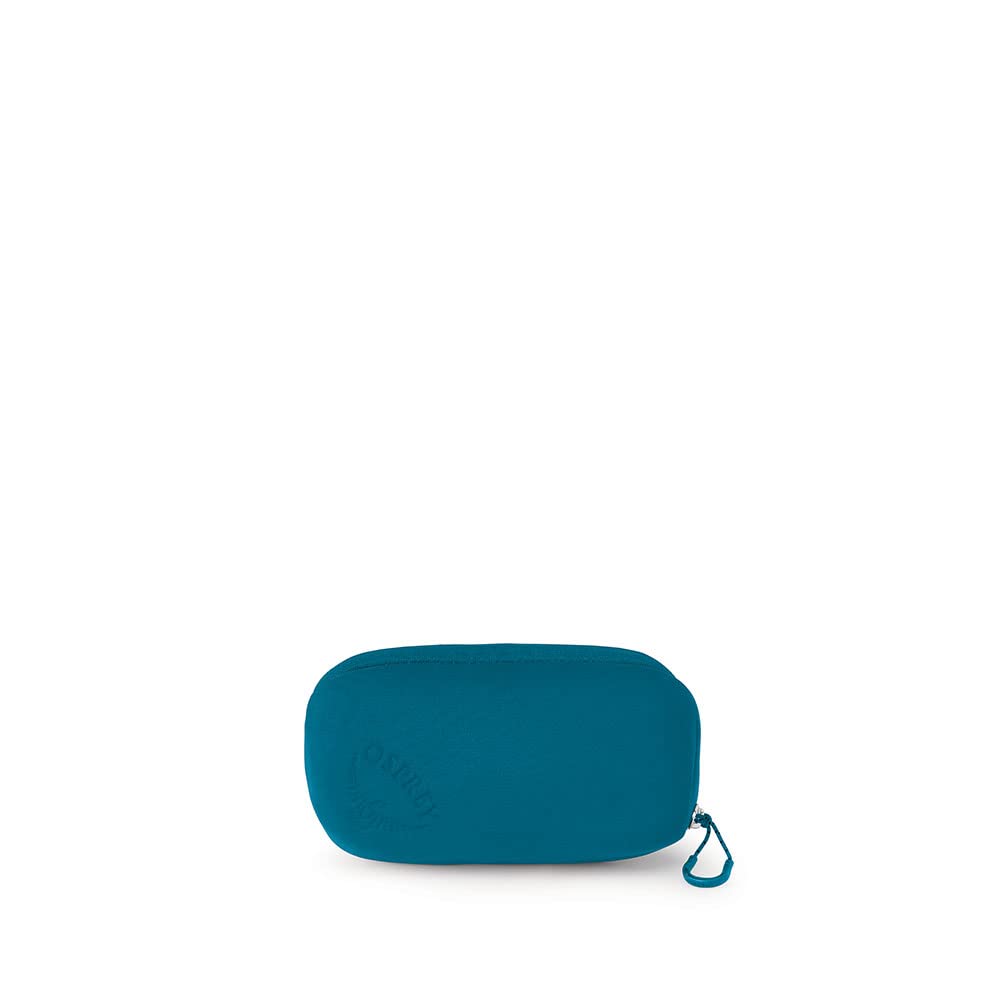 Osprey padded pack pocket Waterfront Blue, internal divider for tidy organization