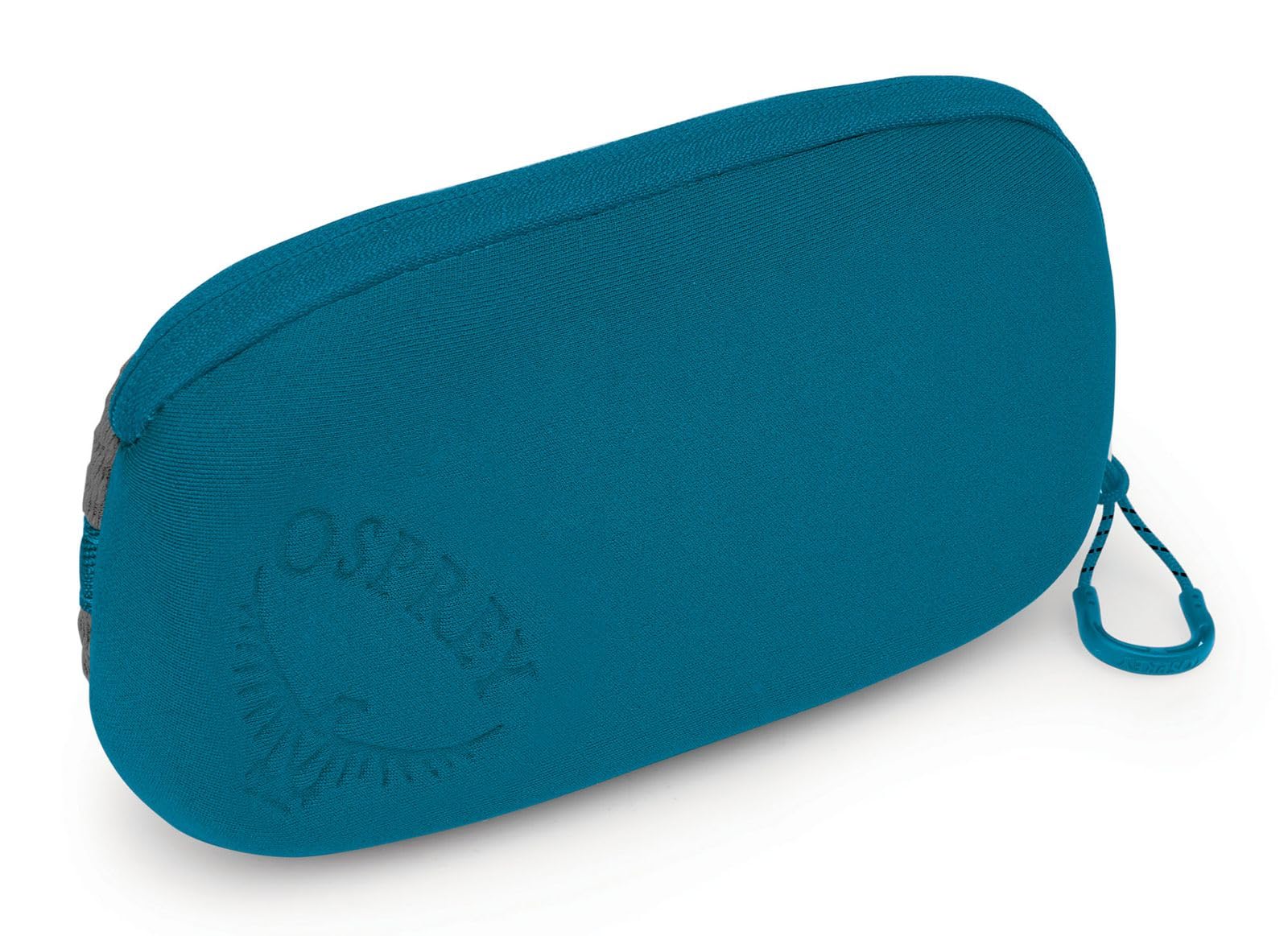 Osprey padded pack pocket Waterfront Blue, open compartment for organized small items