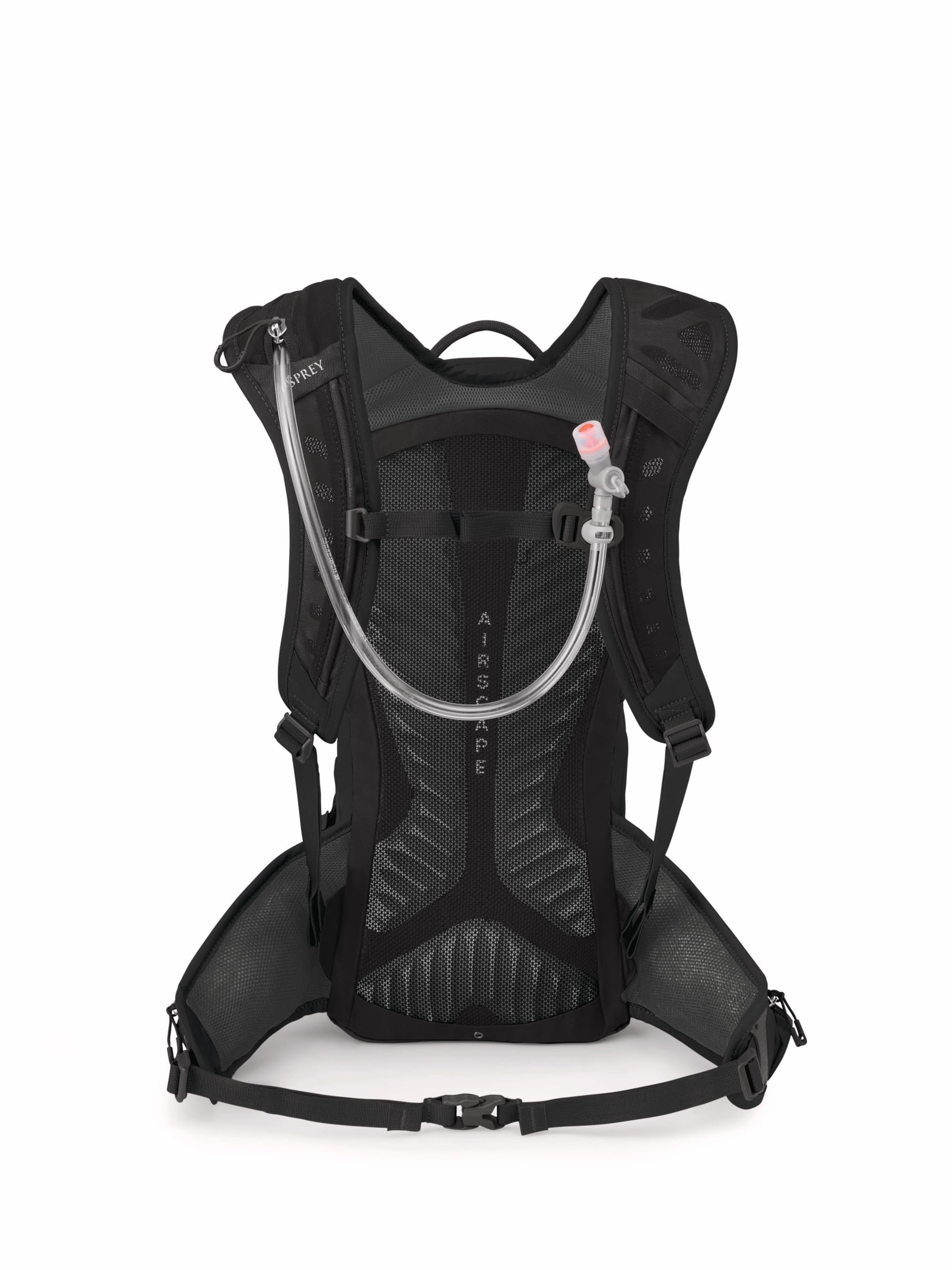 Osprey Raptor 10L air mesh hipbelt providing ventilation during climbs
