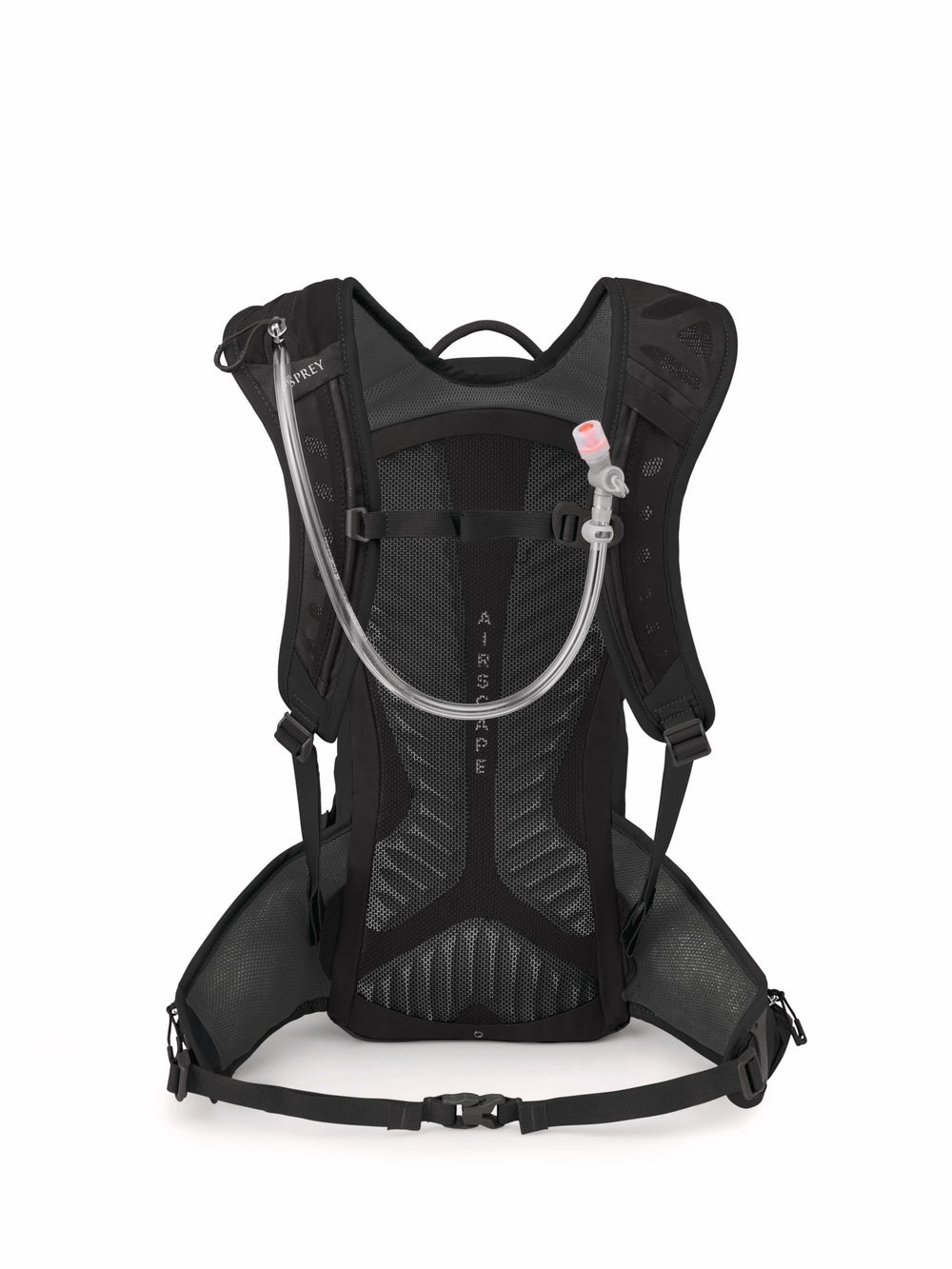 Osprey Raptor 10L air mesh hipbelt providing ventilation during climbs