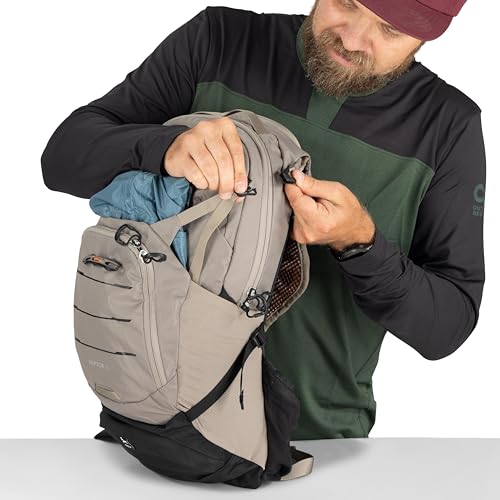 Osprey Raptor 14L backpanel design supports comfortable wear
