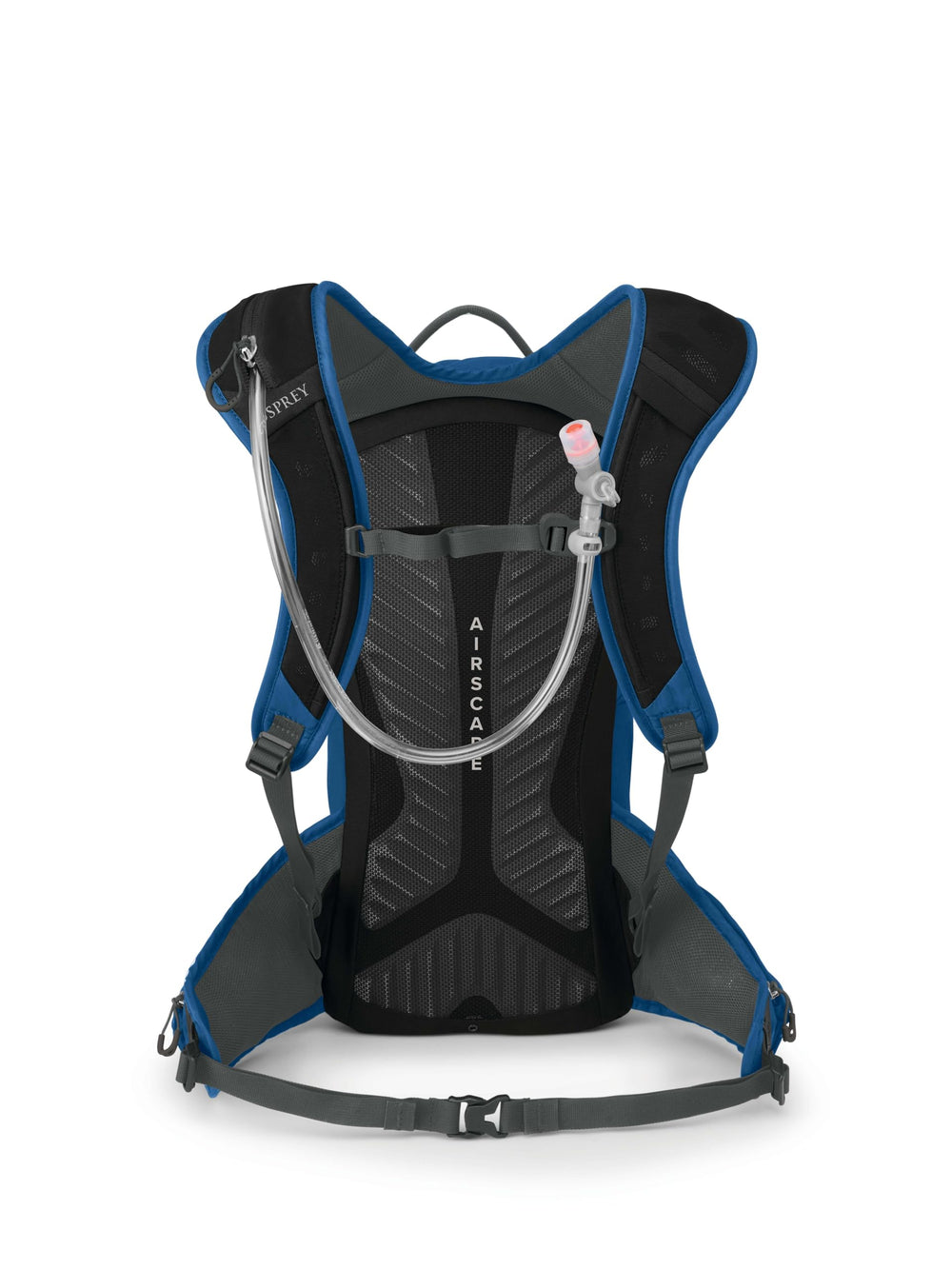 Osprey Raptor 14L body-specific-fit adapts to different riders for stability.
