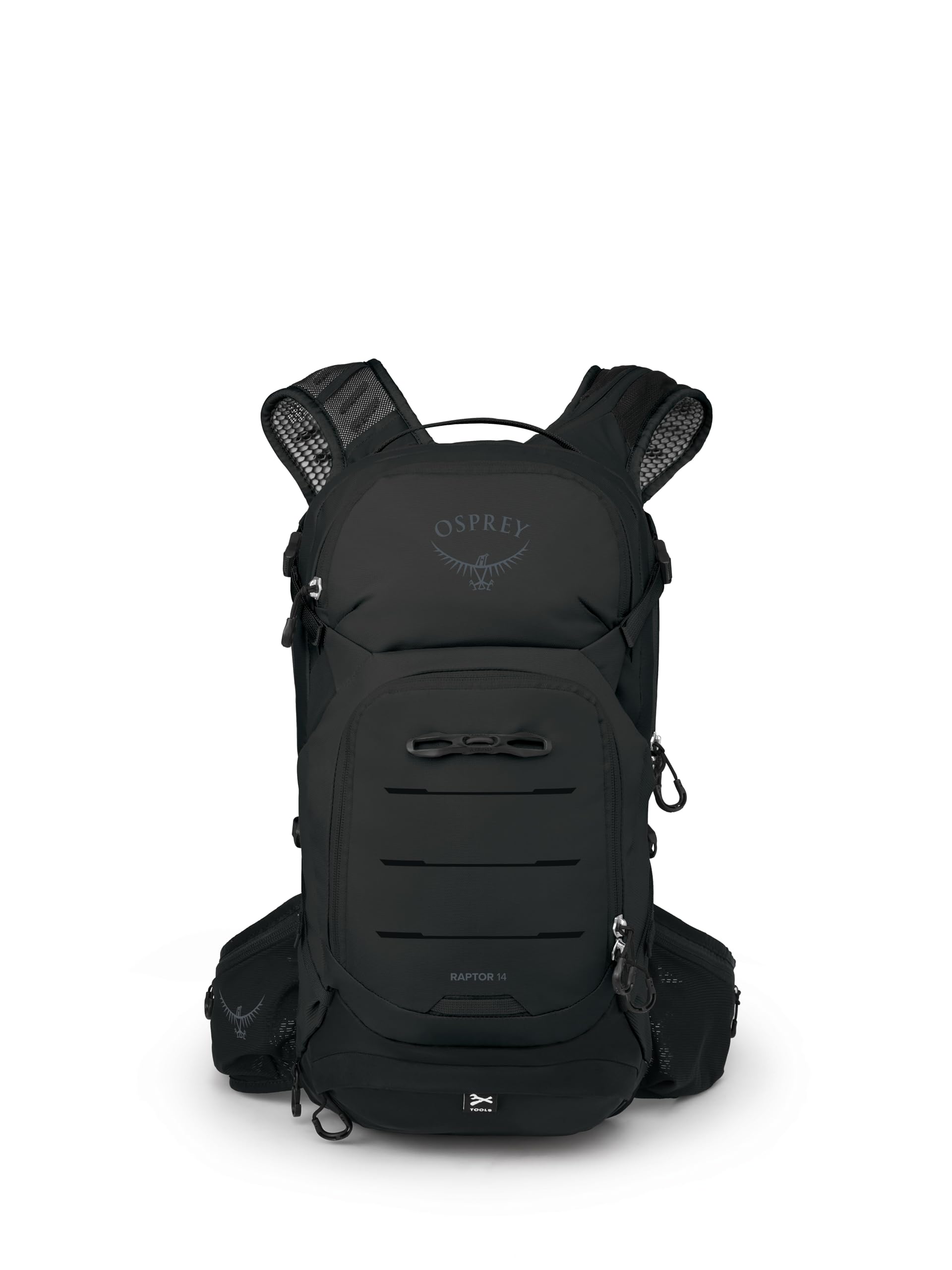 Tool roll and organized pockets simplify on-trail repairs.