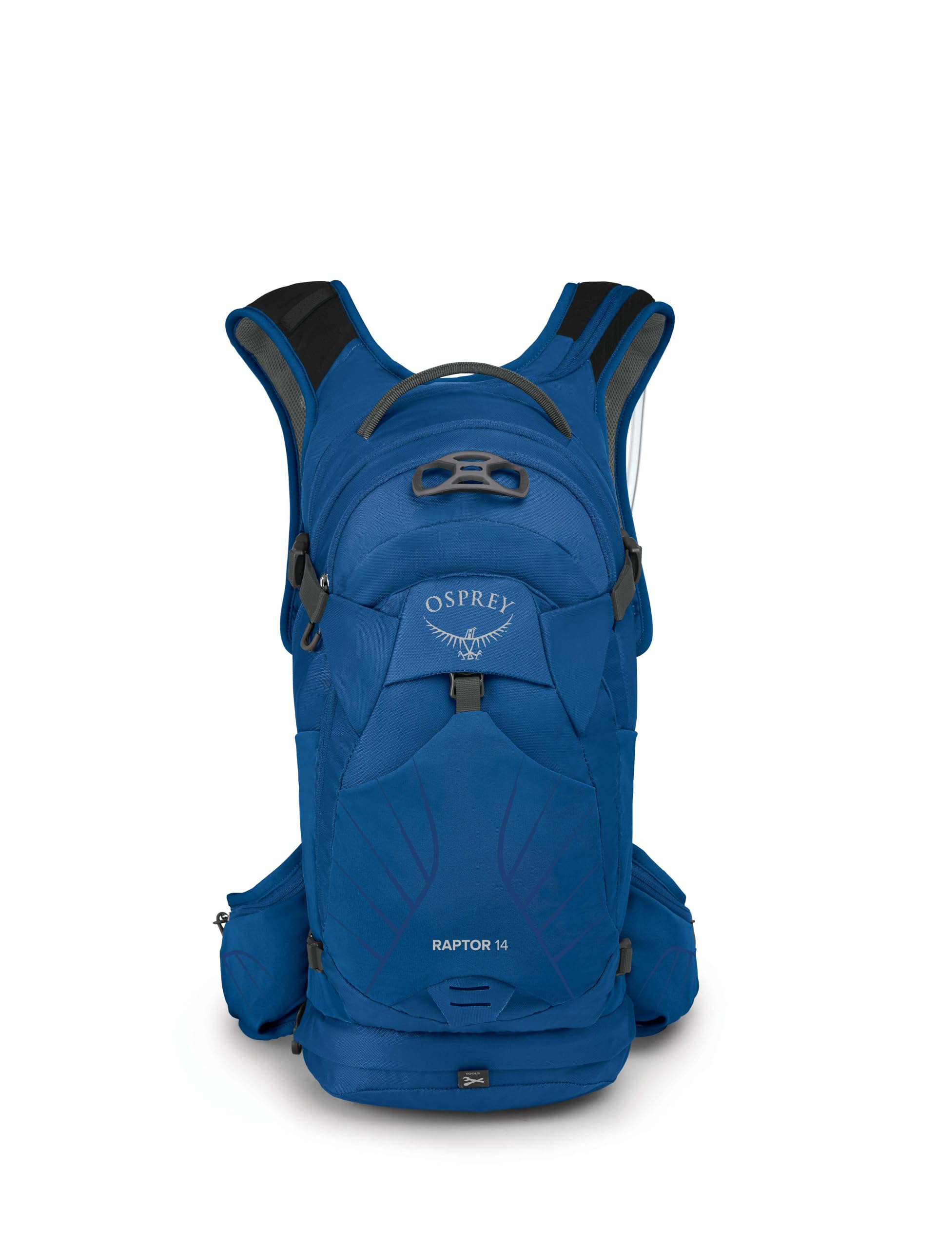 Osprey Raptor 14L tool roll for on-trail maintenance and quick fixes.