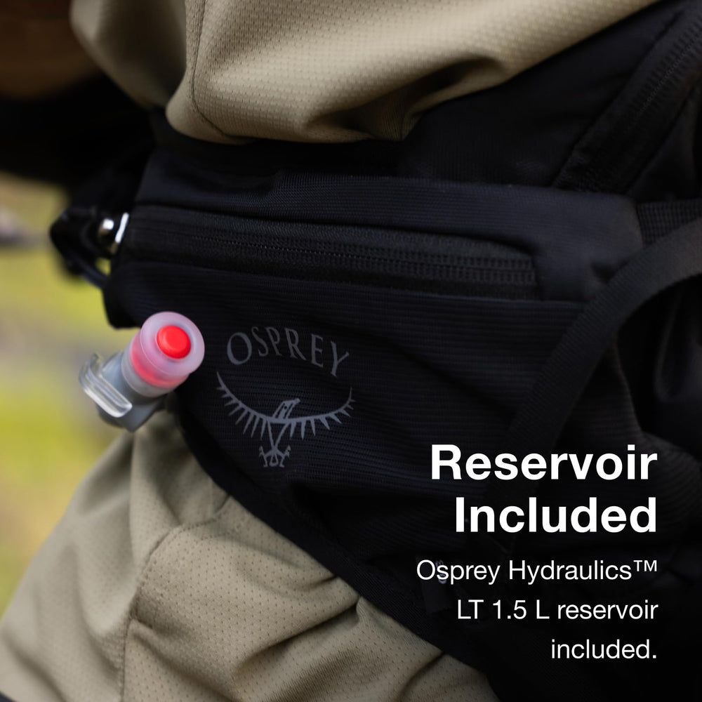 Osprey Raptor 4L AirScape backpanel offers comfortable support on long climbs