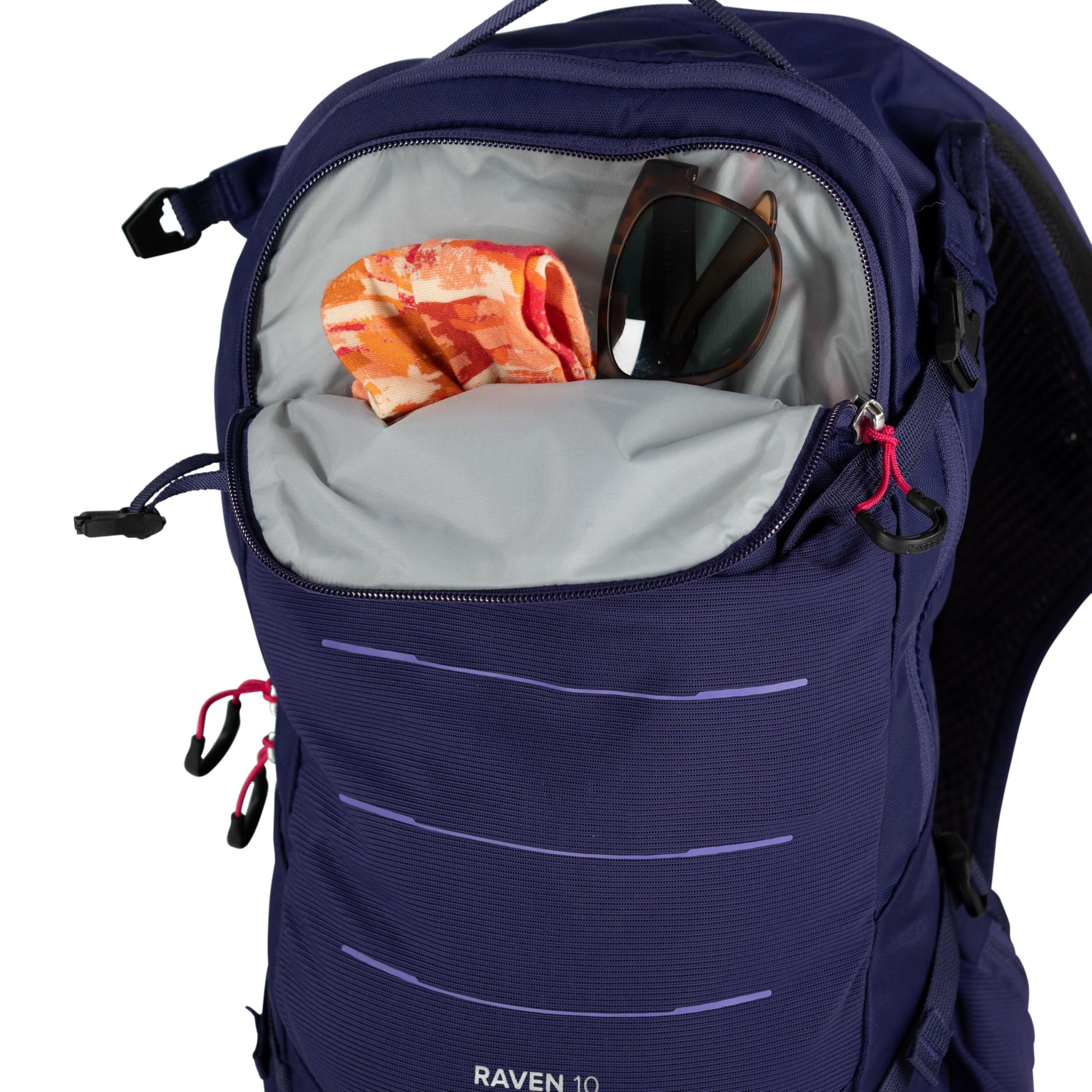 Osprey Raven 10L packs ample room for day-long rides.