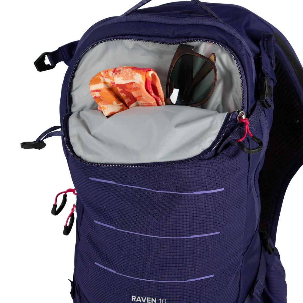 Osprey Raven 10L packs ample room for day-long rides.