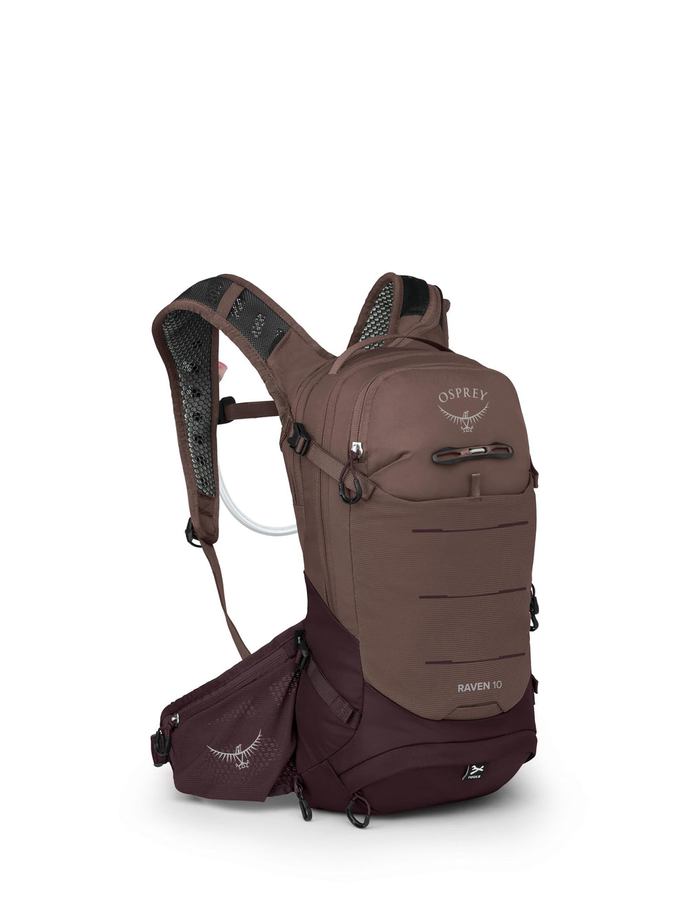 Osprey Raven 10L women's MTB pack overview showing compact design.