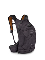 Osprey Raven 14L backpack on trail with ergonomic fit for all-day comfort
