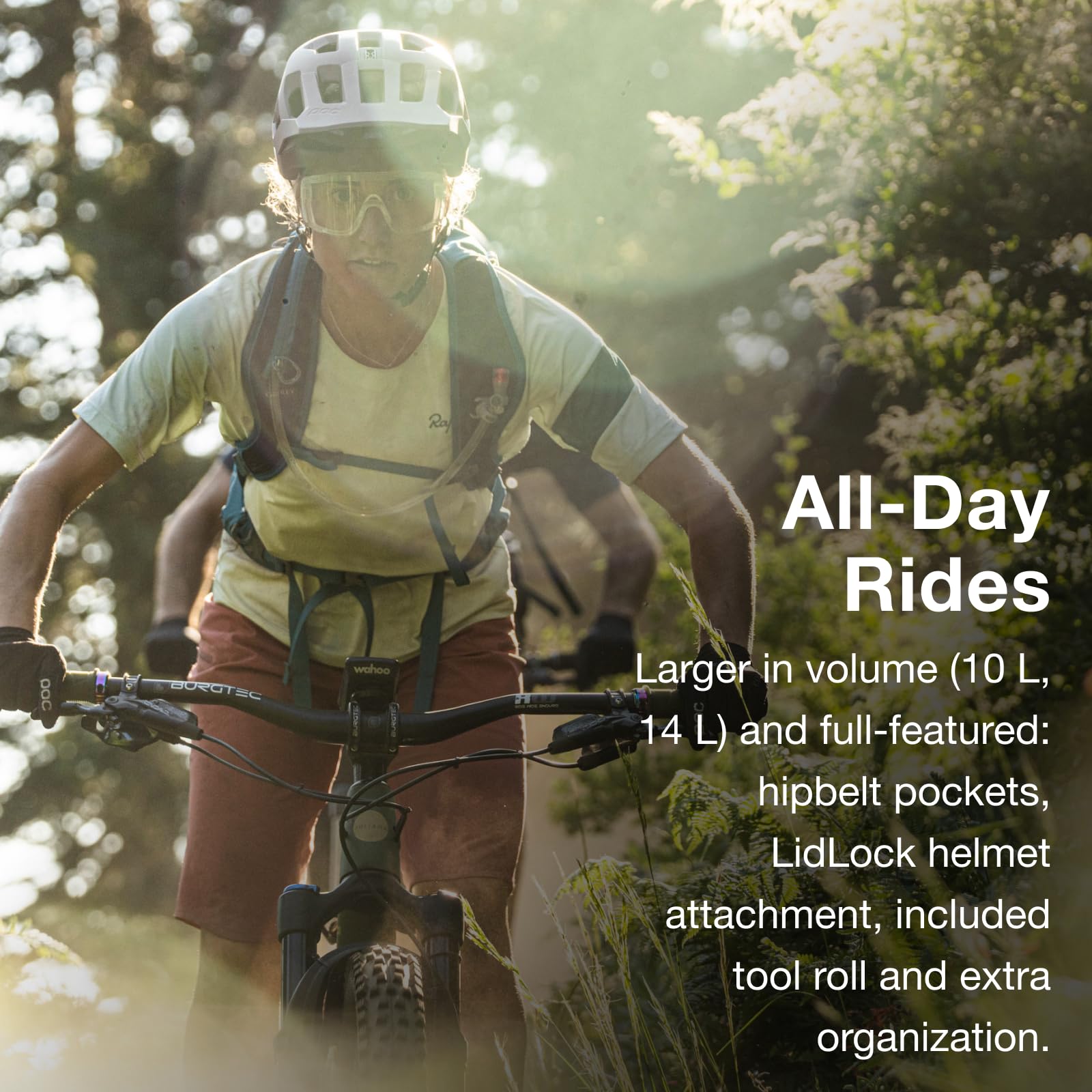 Osprey Raven hipbelt pockets store snacks and multitool securely