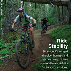 Osprey Raven LidLock helmet attachment securely holds a helmet