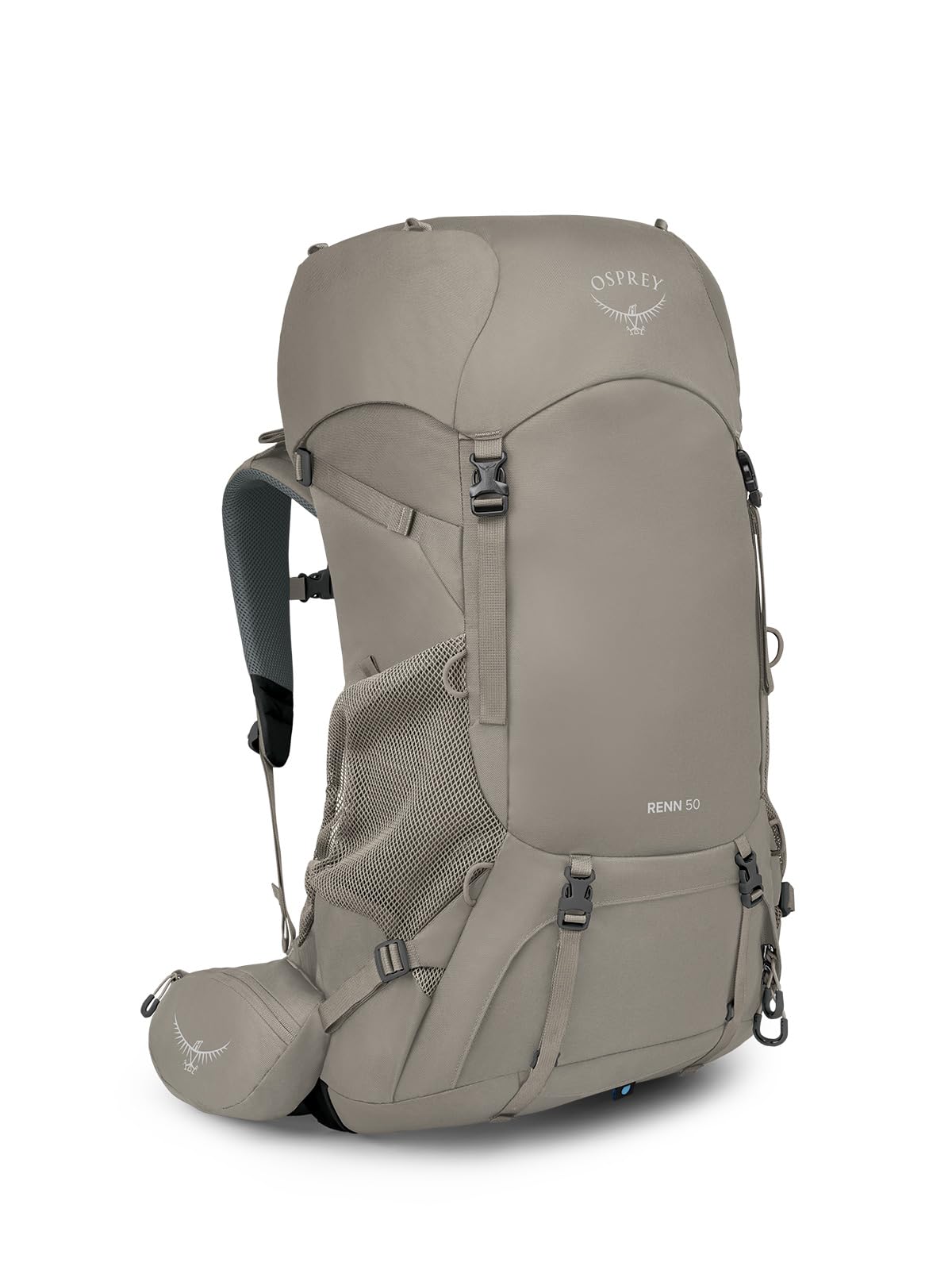 Osprey Renn 50L torso-adjustment feature for a precise, comfortable fit on longer hikes.