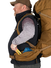 Osprey Rook 65L backpanel AirSpeed provides cooling on hikes.