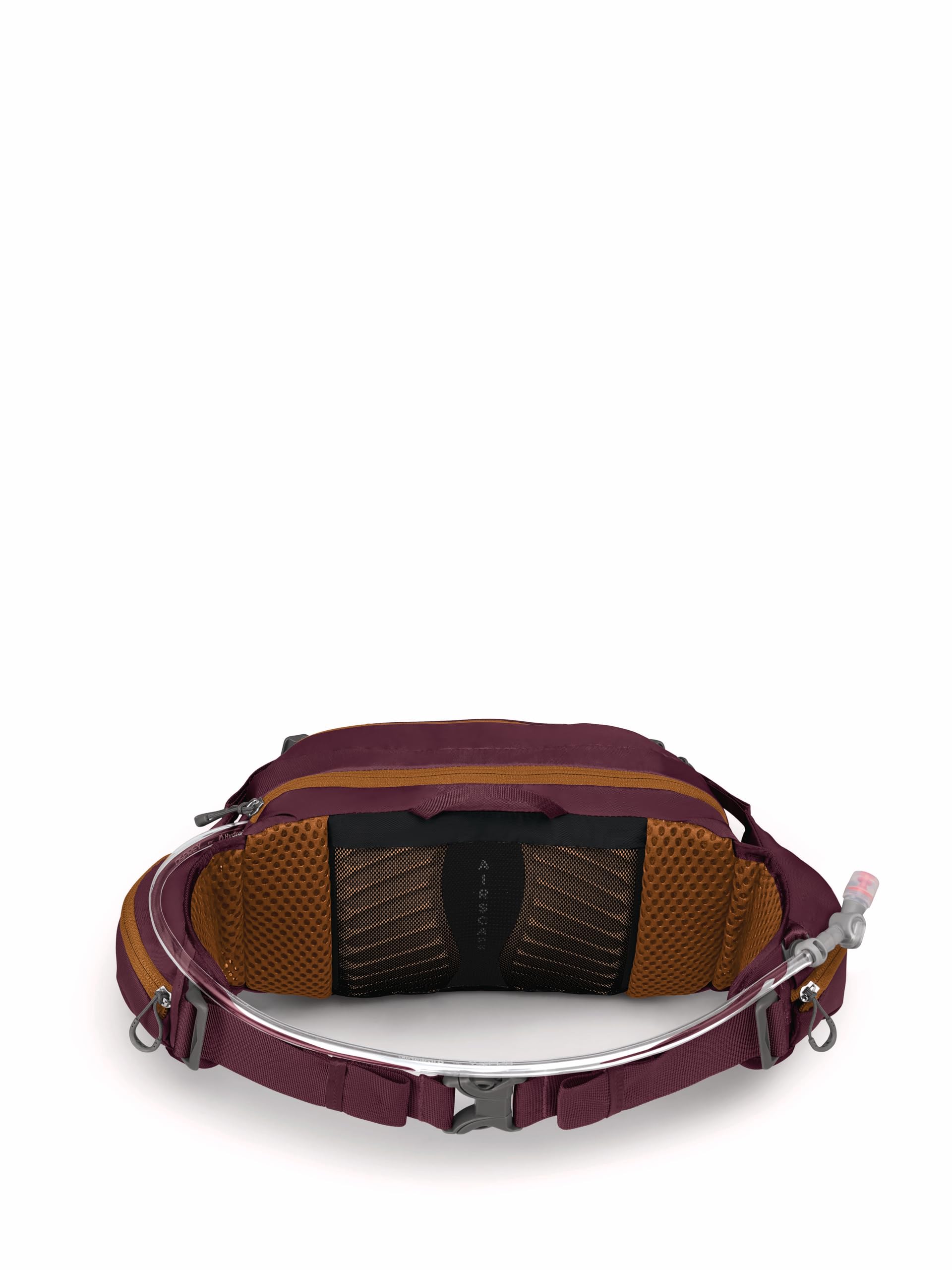 Osprey Seral compact dimensions fit neatly on the hips.