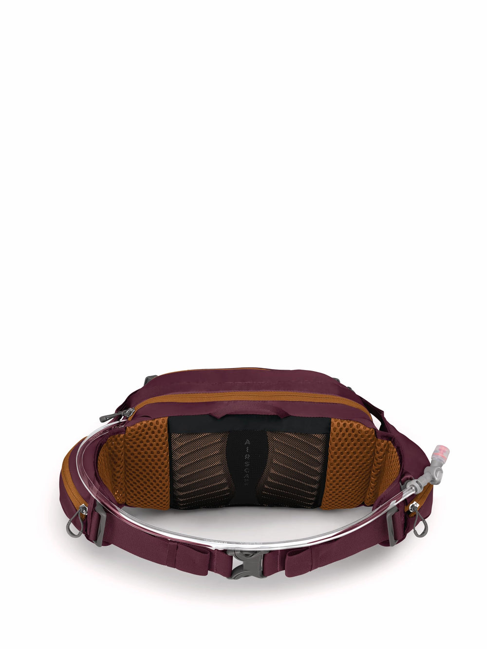 Osprey Seral compact dimensions fit neatly on the hips.