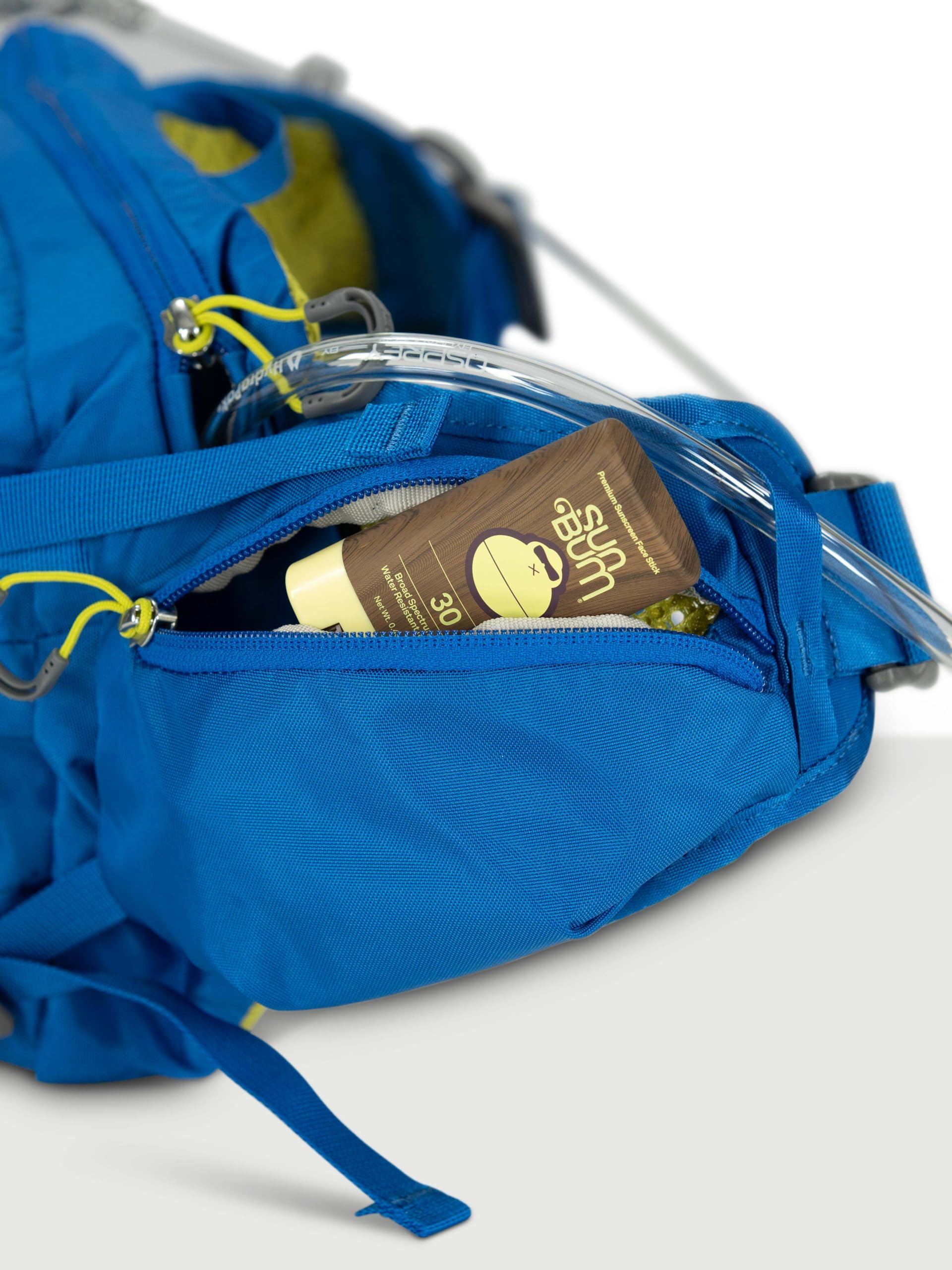 Osprey Seral hydration compartment securely holds the reservoir.