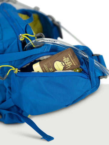 Osprey Seral hydration compartment securely holds the reservoir.