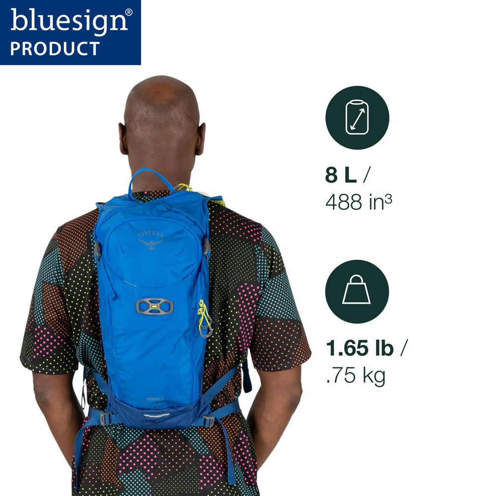 Osprey Siskin 8L with Hydraulics reservoir for on-the-go hydration