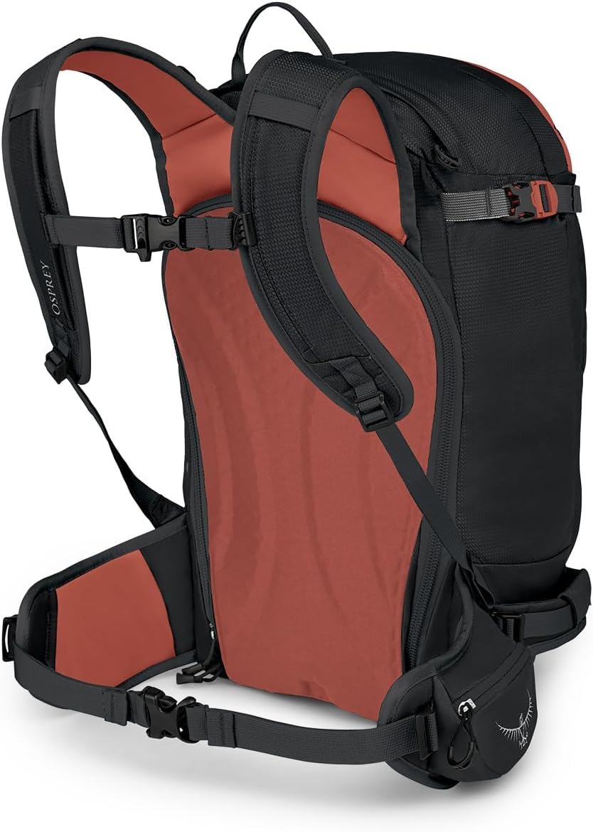 Osprey Sopris 30L avalanche kit pocket within reach for safety gear.