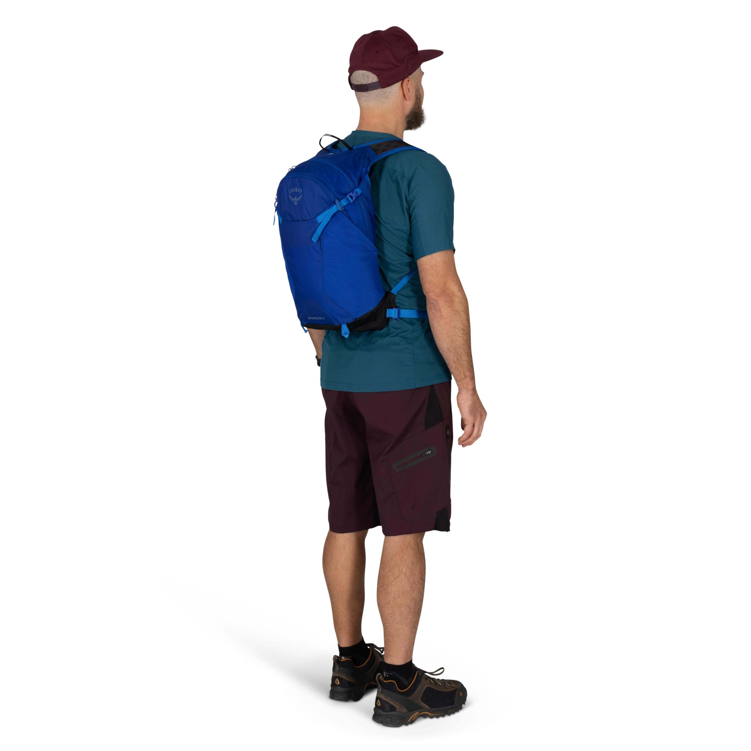 Osprey Sportlite 15L unisex-fit supports comfortable carry for diverse bodies