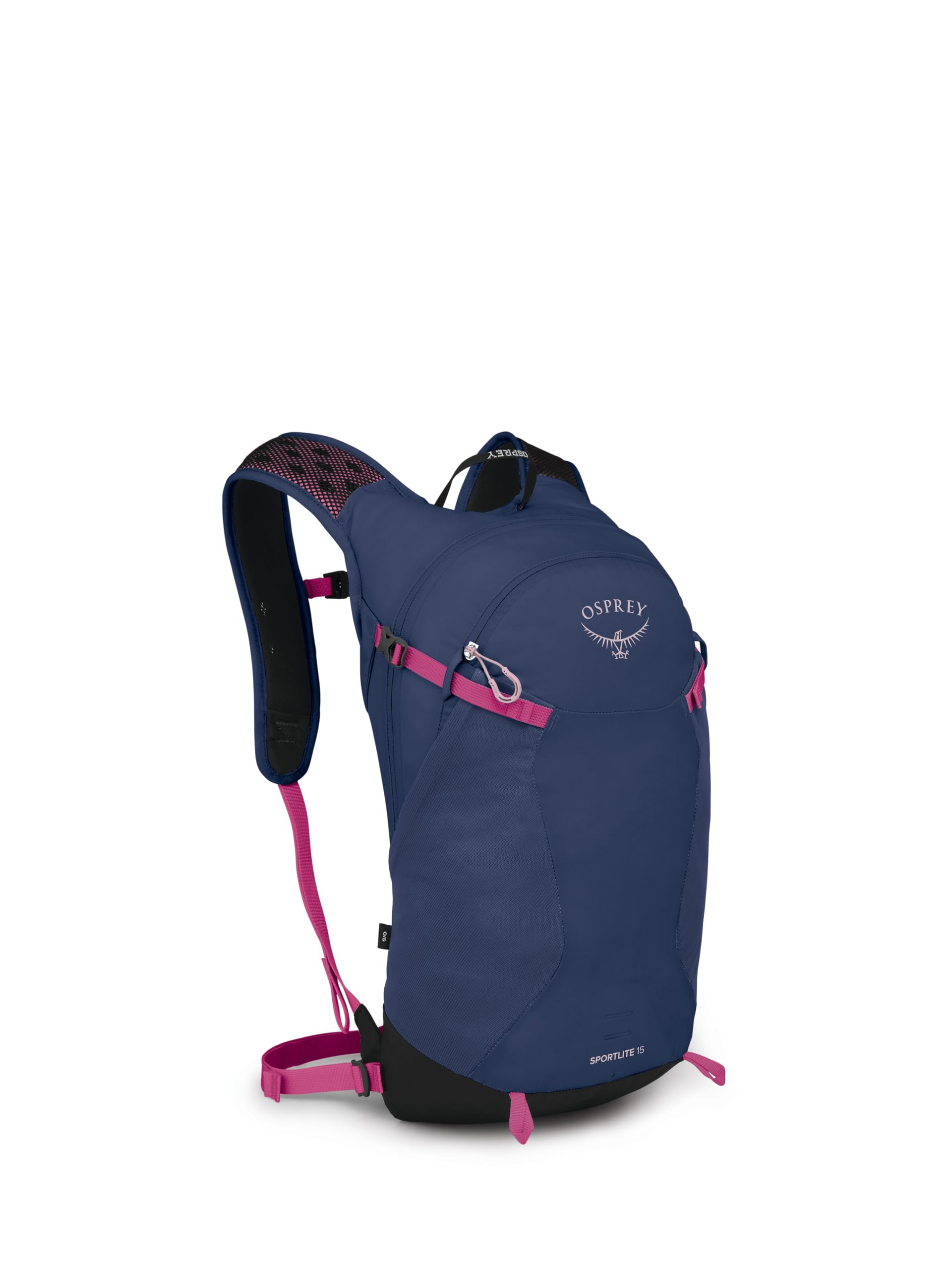 Osprey Sportlite 15L front view on trail, ultra-light day hike companion