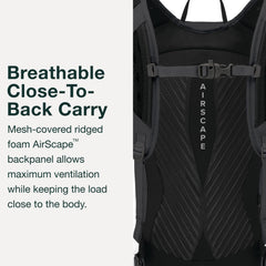 Osprey Sportlite 15L internal hydration sleeve keeps your reservoir neatly tucked