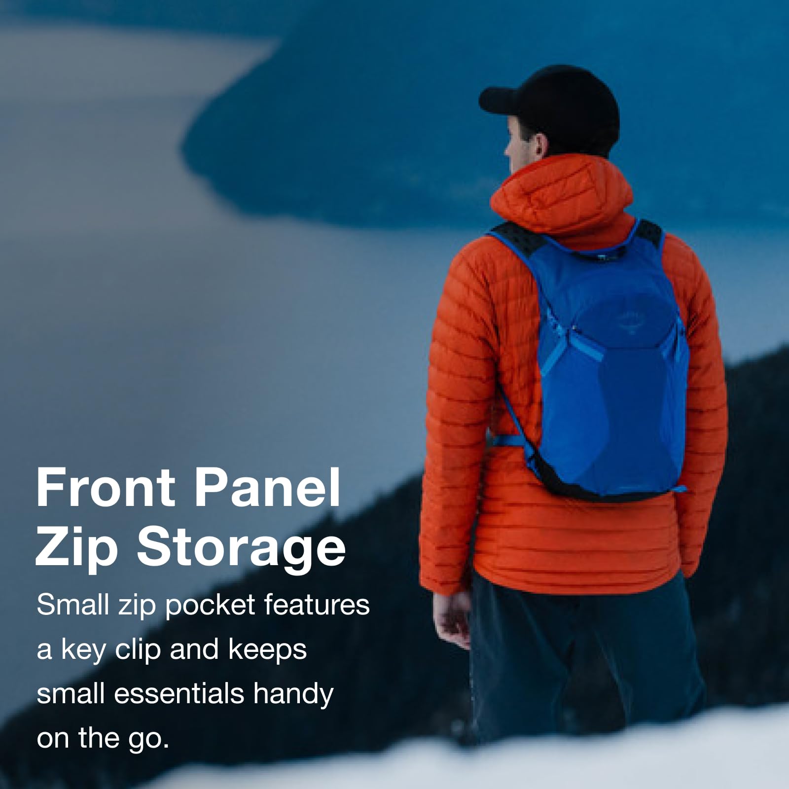 Osprey Sportlite 15L removable waistbelt lets you customize the fit