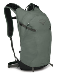 Osprey Sportlite 15L strap detail emphasizes stability and accessible adjustment.