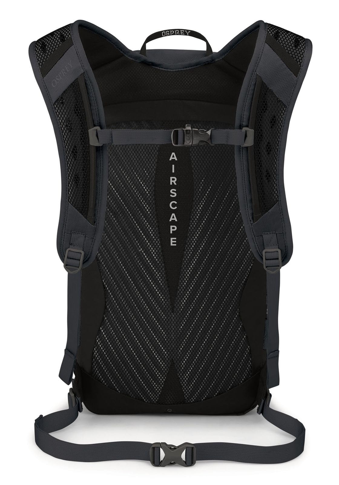Osprey Sportlite 20L AirScape backpanel close-up highlighting ventilation and comfort.