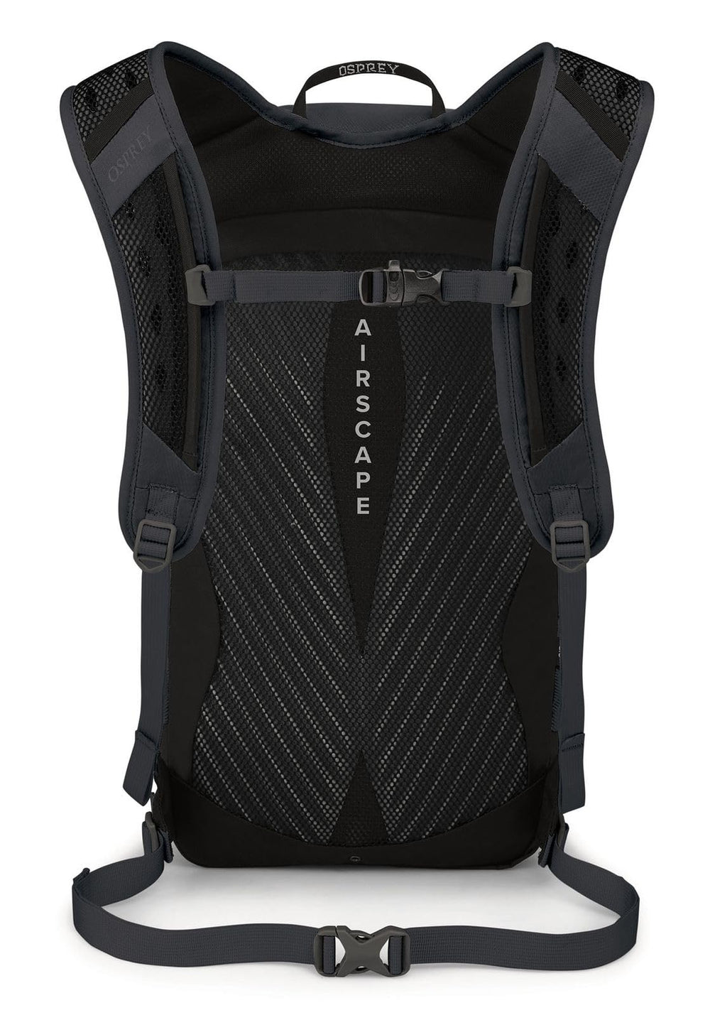 Osprey Sportlite 20L AirScape backpanel close-up highlighting ventilation and comfort.