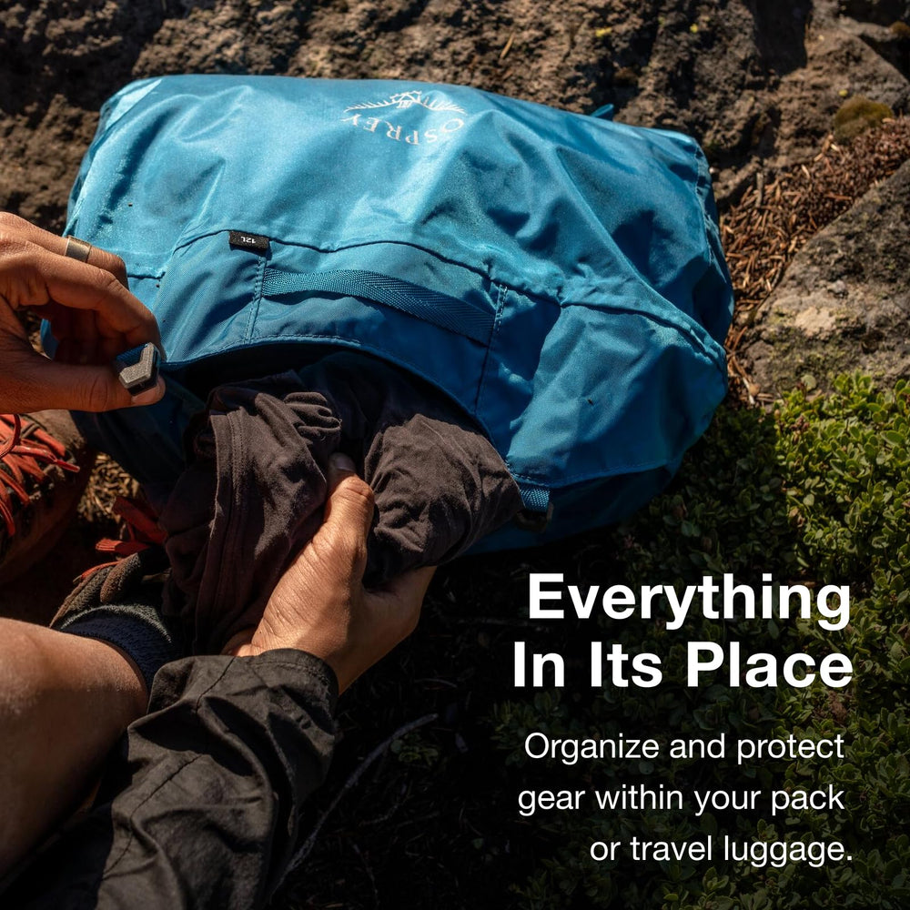 Osprey StraightJacket 8L sack durable fabric for rugged travel.