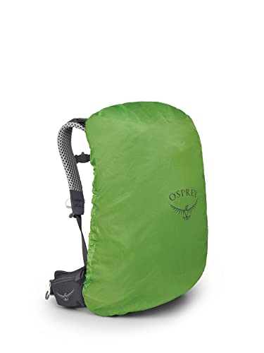 Osprey Stratos 24L side view highlighting padded straps for all day comfort