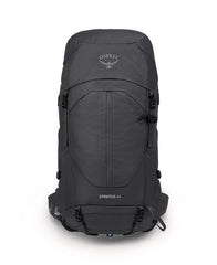Osprey Stratos 44L top-loading design shown during packing.