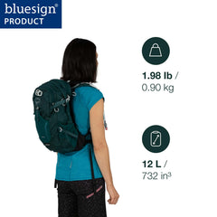 Osprey Sylva 12L AirSpeed backpanel keeps back cool