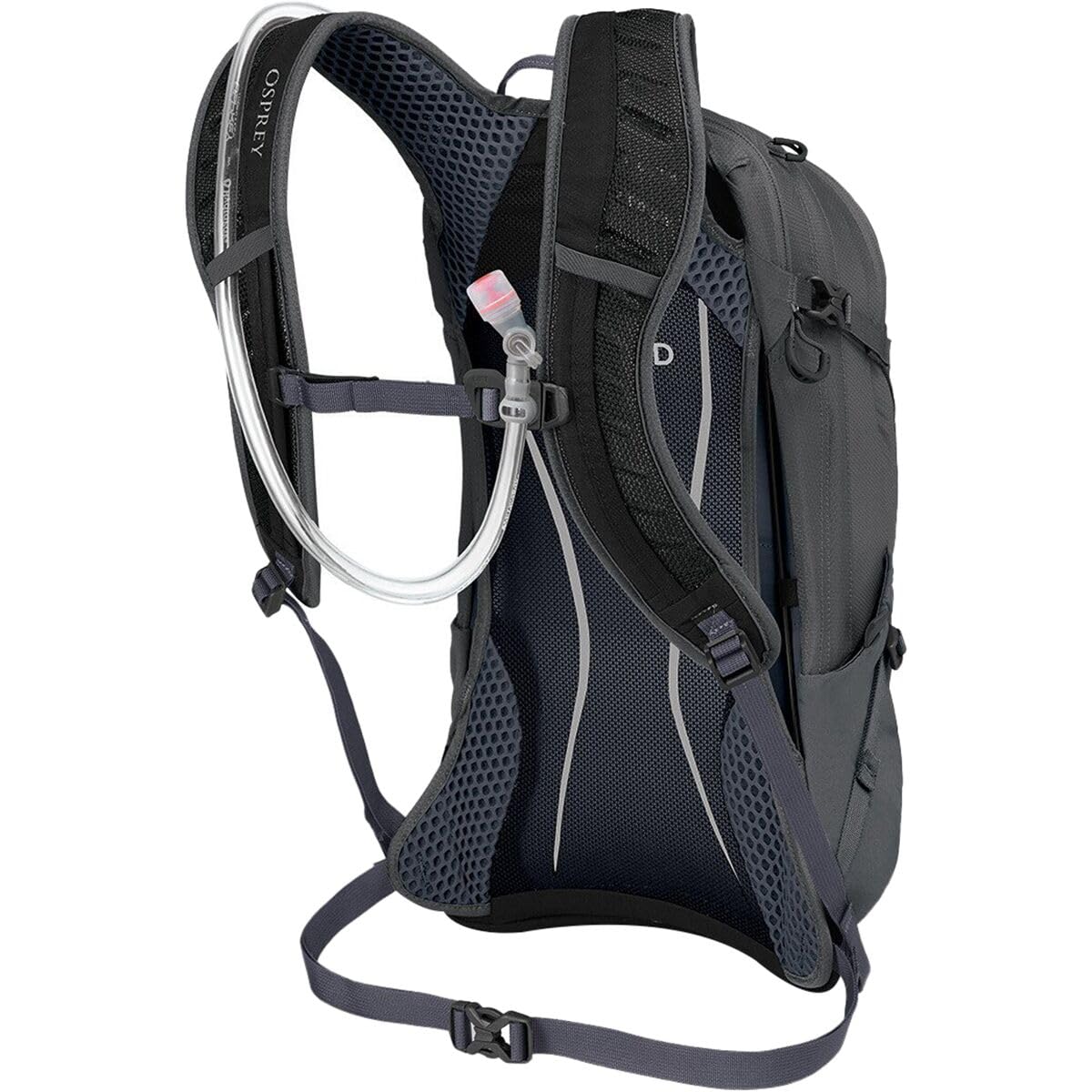 Osprey Syncro 12L AirSpeed suspension keeps back cool during descents