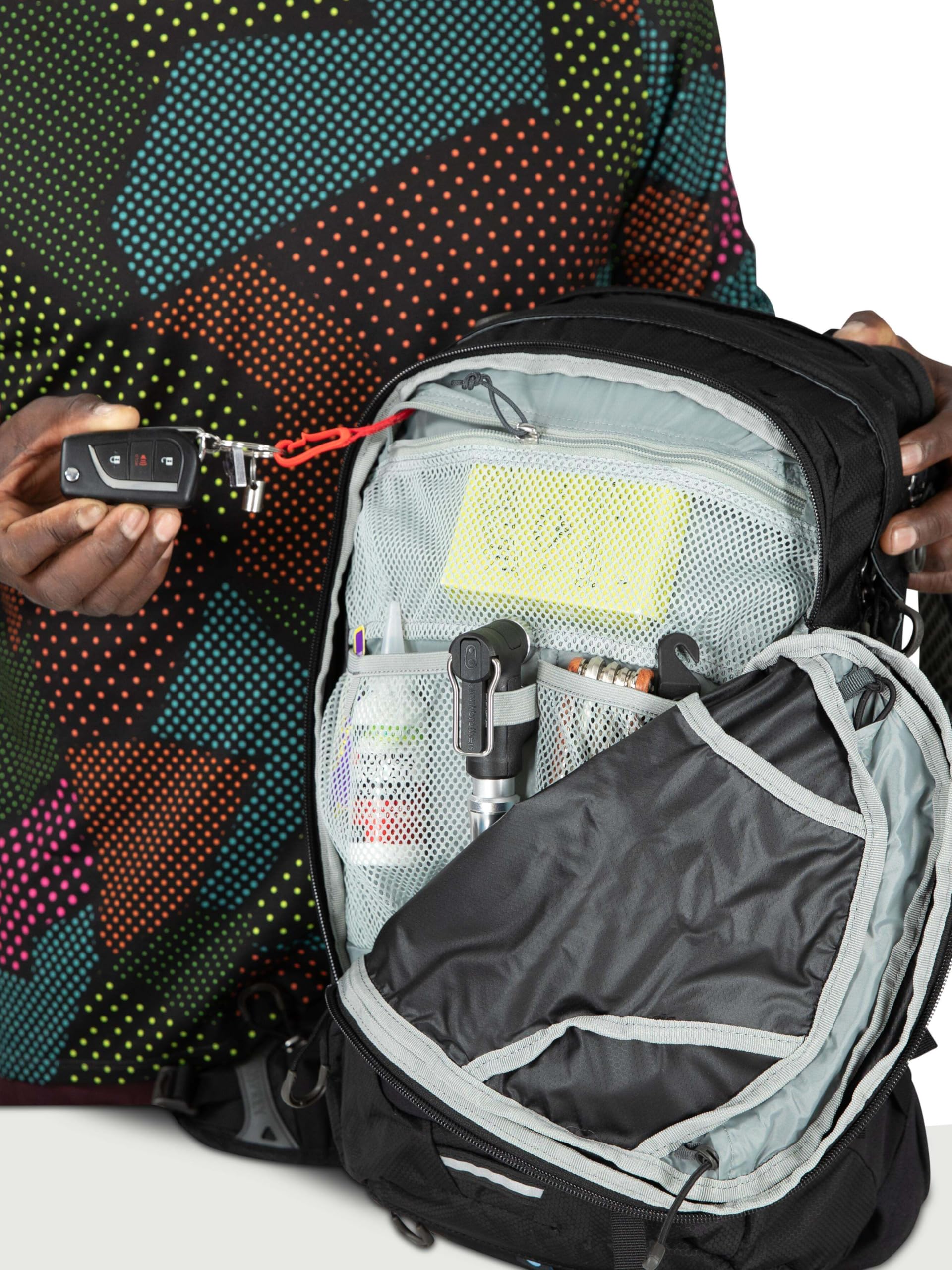Osprey Syncro 20L AirSpeed backpanel delivering cooling airflow