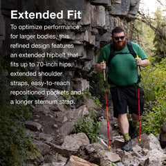 Osprey Talon 22L top panel pocket demonstrates quick-access storage.