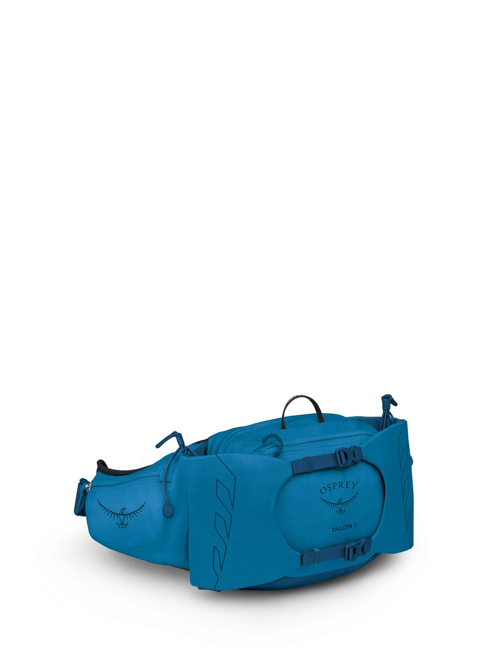 Osprey Talon 6L bottle sleeves for quick hydration on the trail.