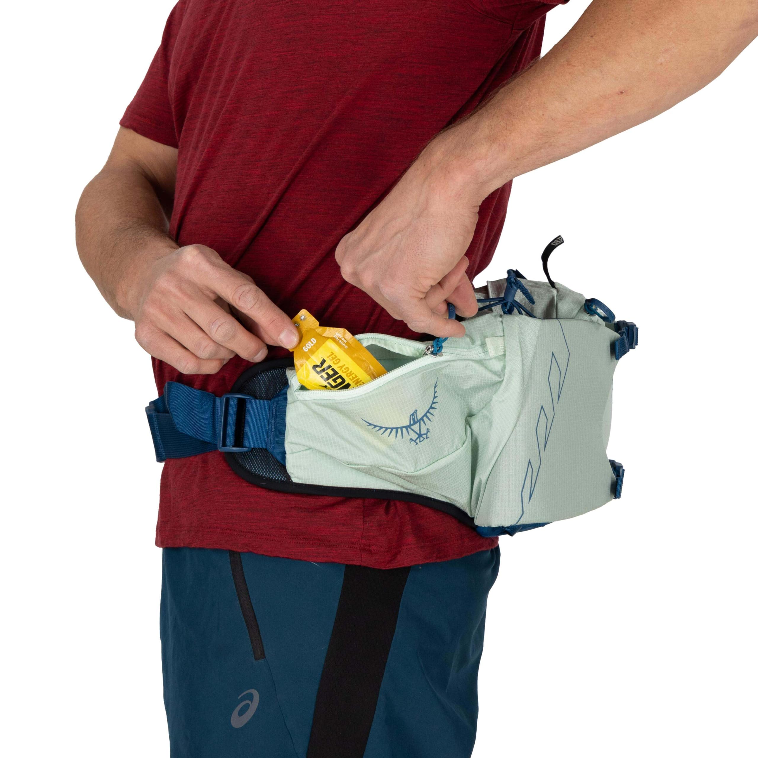 Osprey Talon 6L bluesign-approved recycled fabrics for eco-conscious gear.