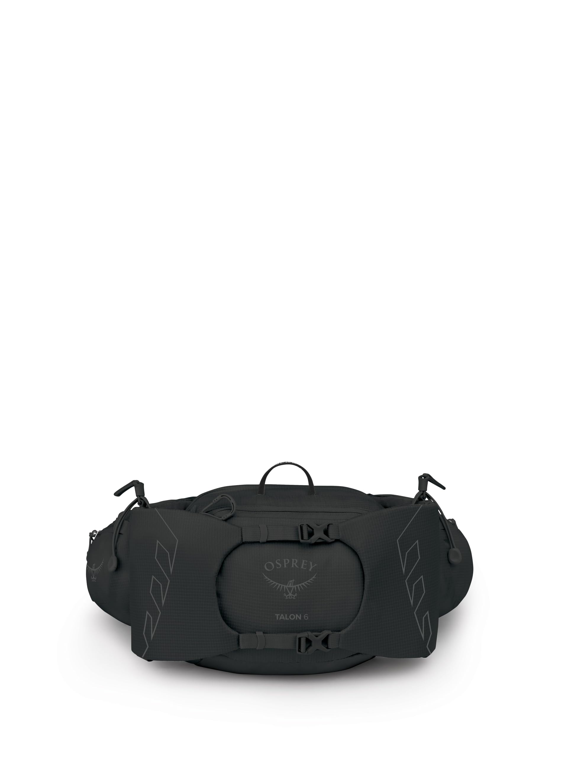 Osprey Talon 6L compact profile ideal for minimalist day hikes and city trips.