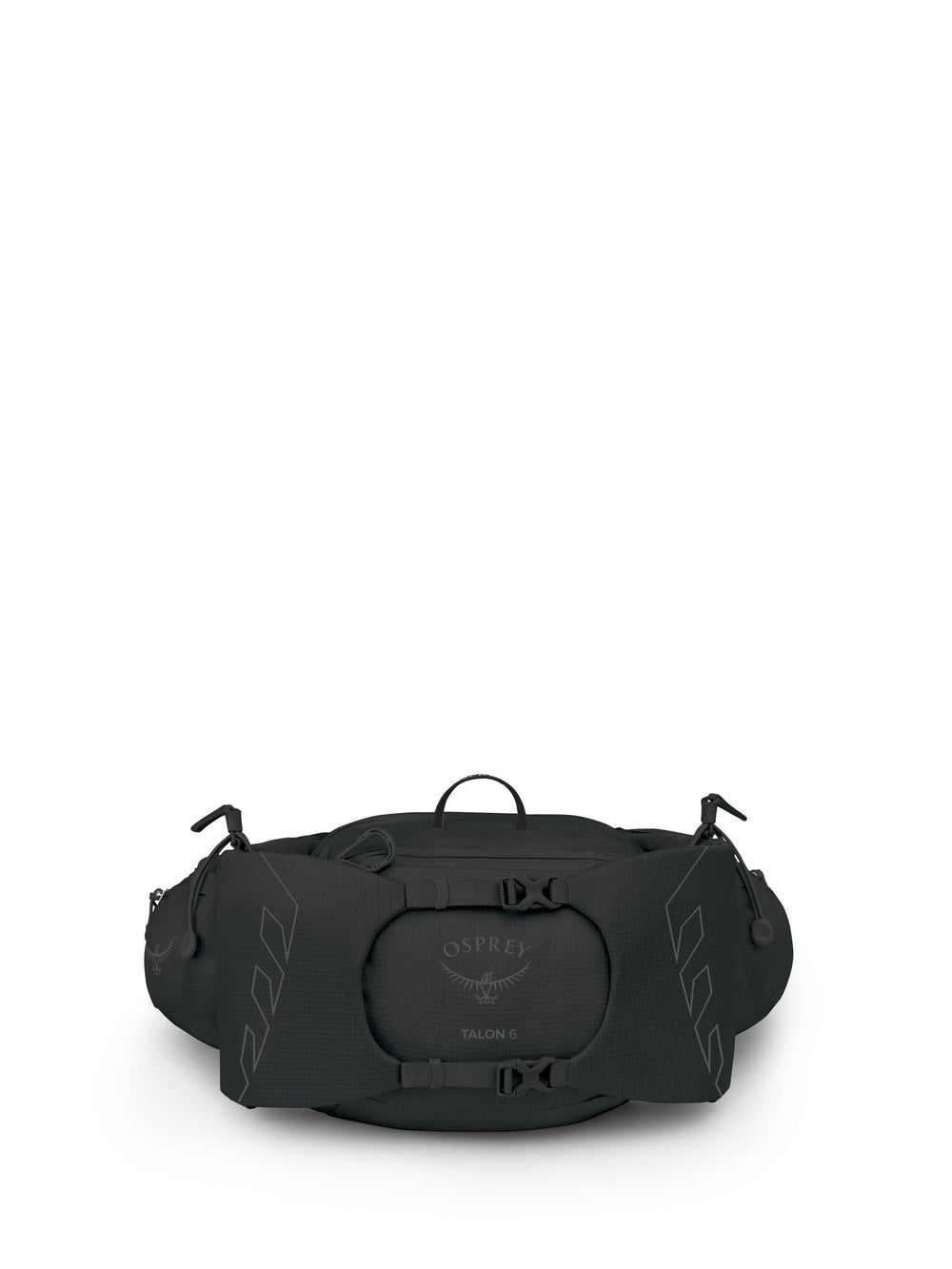 Osprey Talon 6L compact profile ideal for minimalist day hikes and city trips.