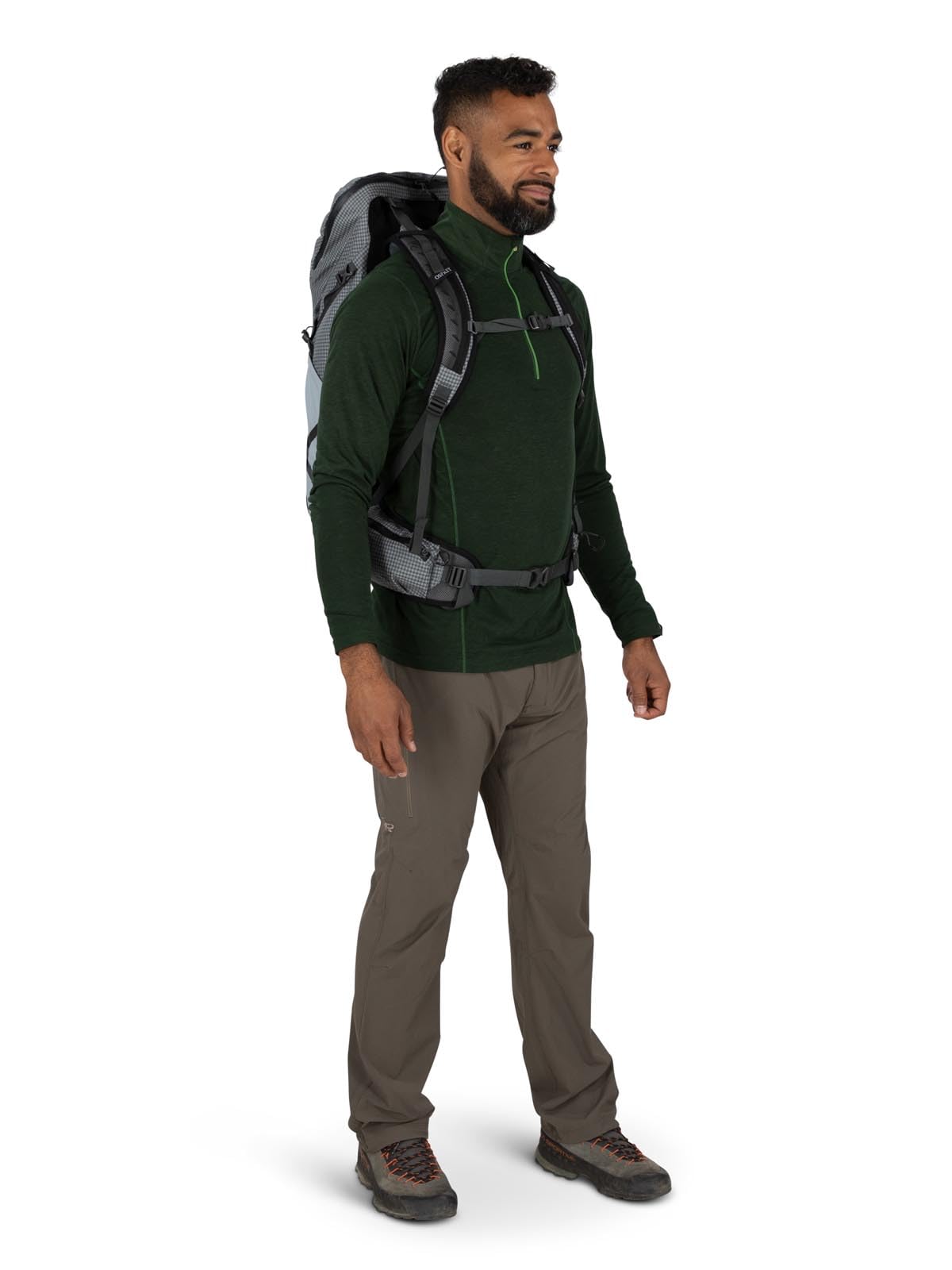 Osprey Talon Pro 30L stretch pockets for small items.
