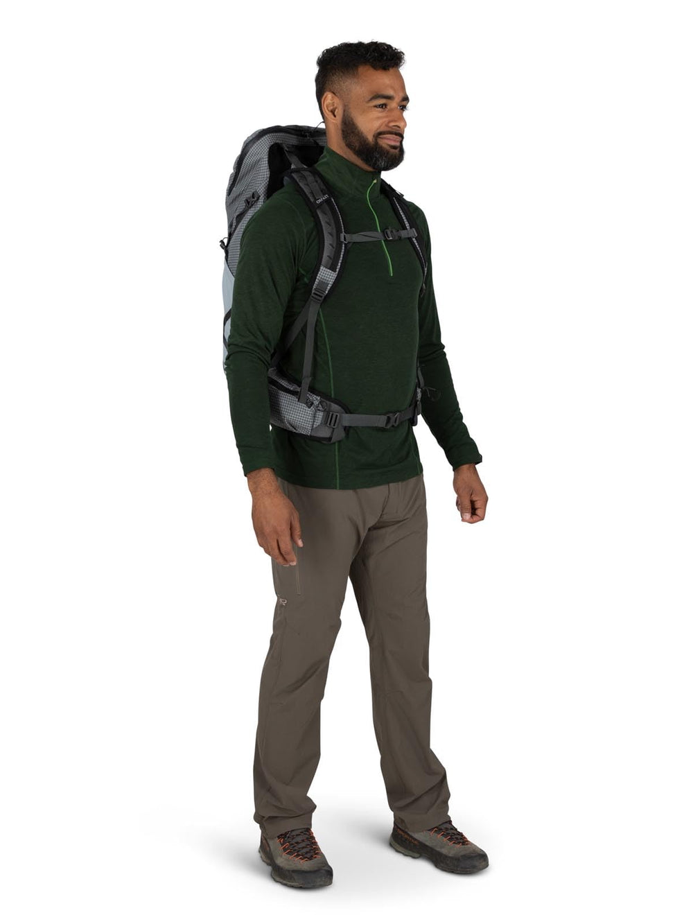 Osprey Talon Pro 30L stretch pockets for small items.